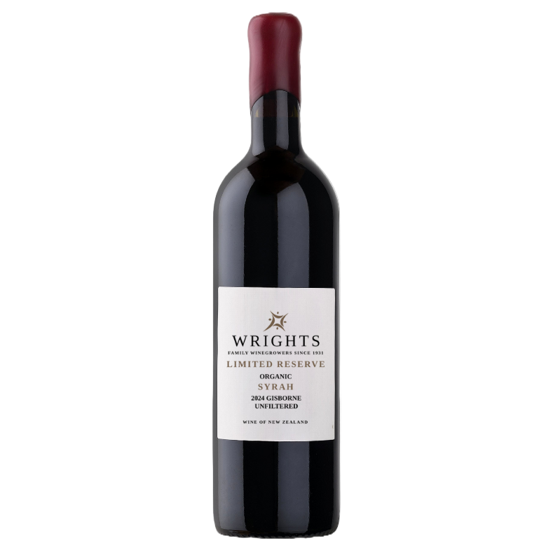 Wrights Unfiltered Limited Reserve Syrah 2024