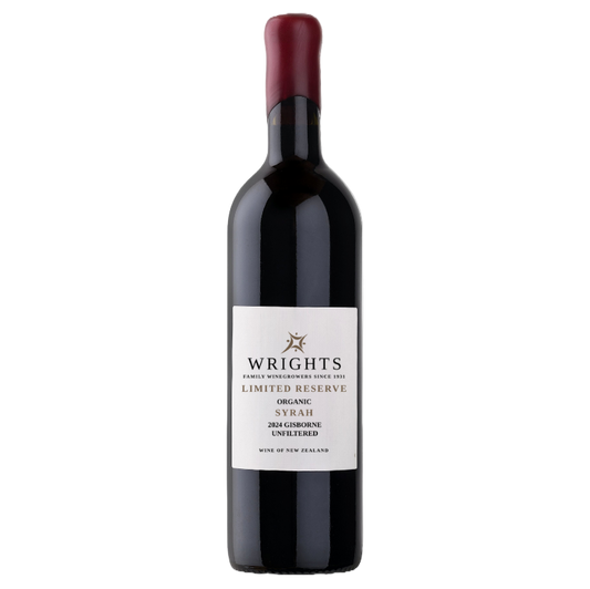 Wrights Unfiltered Limited Reserve Syrah 2024