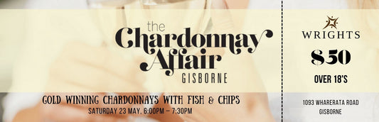 Ticket Chardonnay Affair - Gold Winning Chardonnays with Fish & Chips Saturday Evening