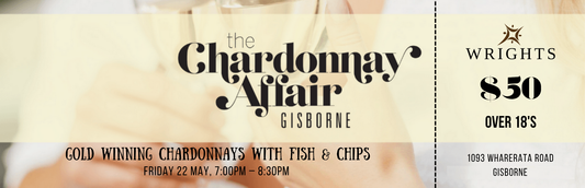 Ticket Chardonnay Affair - Gold Winning Chardonnays with Fish & Chips Friday Evening